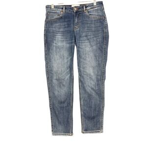DU/ER Performance Jeans Men 27x28 (30x27) Blue Slim Fit Coolmax Stretch WFLR5001